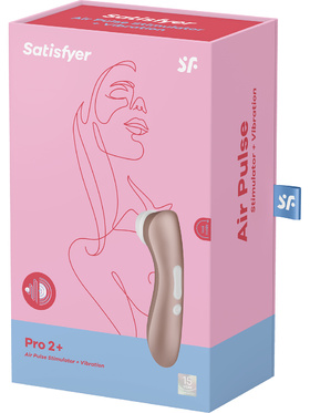 Satisfyer: Satisfyer Pro 2+, Air Pulse Stimulator + Vibration