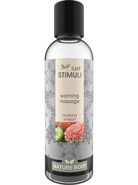 Nature Body: Lust Stimuli, Warming Massage, Mahina Melon, 100 ml