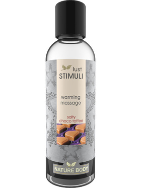 Nature Body: Lust Stimuli, Warming Massage, Salty Choco Toffee, 100 ml