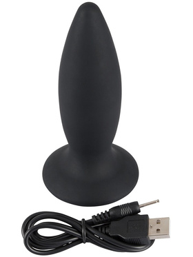 Black Velvets: Rechargeable Plug, Medium