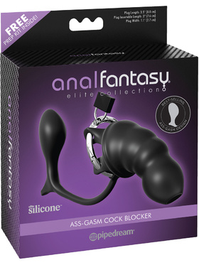 Pipedream Anal Fantasy: Ass-gasm Cock Blocker