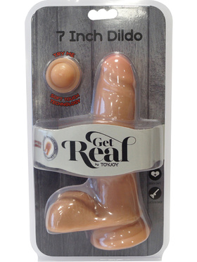 Toy Joy: Get Real, Dual Density Dildo, 7 inch