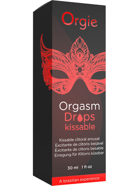 Orgie: Orgasm Drops Kissable, 30 ml