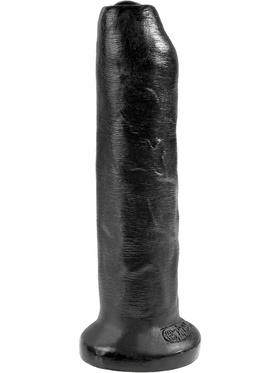 Pipedream: King Cock, Uncut Cock, 7 tum, svart