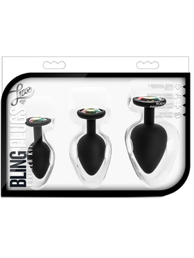 Luxe: Bling Plugs Trainer Kit, svart