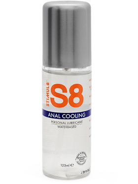 Stimul8: S8 Anal Cooling, Waterbased Lubricant, 125 ml