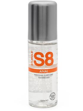 Stimul8: S8 Anal, Waterbased Lubricant, 125 ml