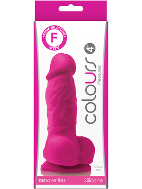 NSNovelties: Colours Pleasures Dildo, 13 cm, rosa