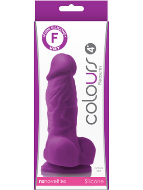 NSNovelties: Colours Pleasures Dildo, 13 cm, lila