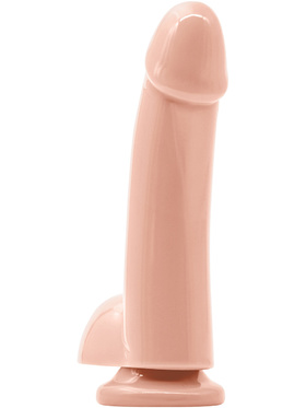 NSNovelties: Elements, Smooth 5in Dildo, Ljus hudfärg