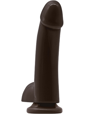 NSNovelties: Elements, Smooth 5in Dildo, Mörk hudfärg