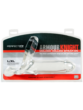 Perfect Fit: Armour Knight, Hollow Strap-on, L/XL, transparent