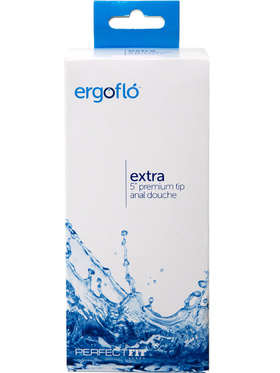 Perfect Fit: Ergoflo, Extra Anal Douche, 13 cm Premium Tip