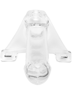 Perfect Fit: Zoro Knight, 6 inch Hollow Strap-on, transparent