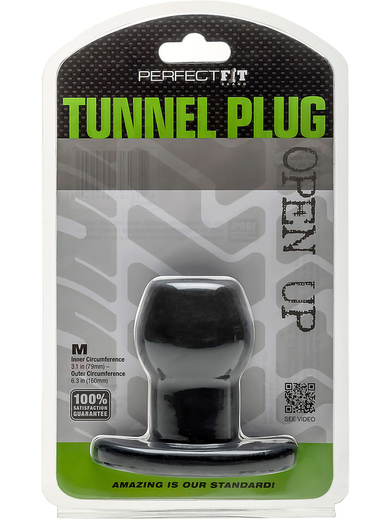Perfect Fit: Tunnel Plug, Medium, svart, 229 kr.