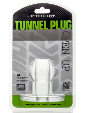 Perfect Fit: Tunnel Plug, Medium, transparent