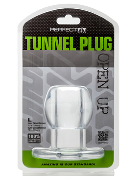 Perfect Fit: Tunnel Plug, Large, transparent