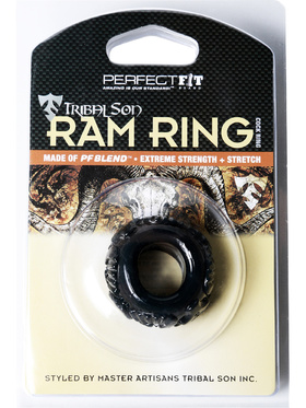 Perfect Fit: Tribal Son, Ram Ring, svart
