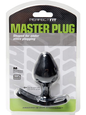 Perfect Fit: Master Plug, Medium, svart