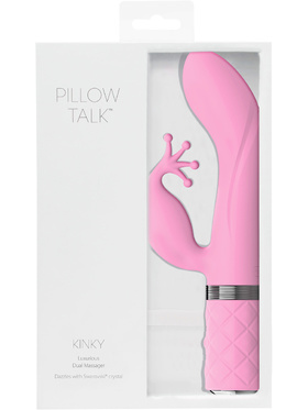Pillow Talk: Kinky, Luxurious Dual Massager