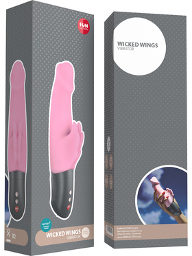 Fun Factory: Wicked Wings, Vibrator, rosa