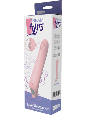 Dream Toys: Good Vibes, Lusty Woodpecker, Tapping Stimulator, rosa
