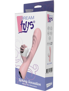Dream Toys: Good Vibes, Licking Sensation, Mimics Oral Stimulation