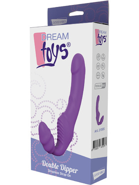 Dream Toys: Good Vibes, Double Dipper, Strapless Strap On, lila