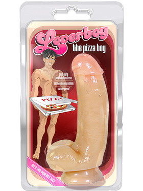 Loverboy: The Pizza Boy Dildo, 17 cm