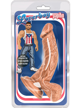 Loverboy: Papito Dildo, 17 cm, hudfärgad