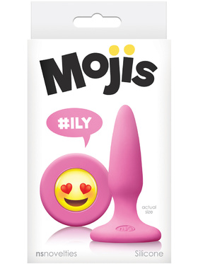 NSNovelties: Mojis Plug ILY, Mini, rosa