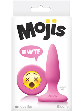 NSNovelties: Mojis Plug WTF, Mini, rosa