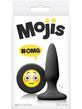 NSNovelties: Mojis Plug OMG, Mini, svart