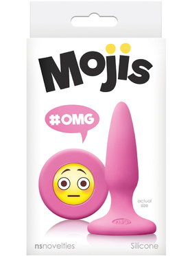 NSNovelties: Mojis Plug OMG, Mini, rosa