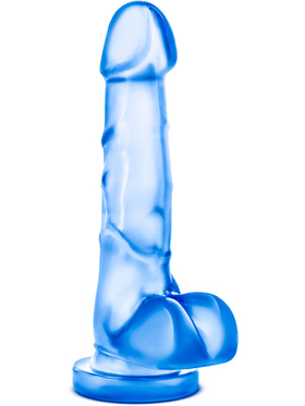 B Yours: Sweet 'n Hard 4 Dildo, 19 cm, blå