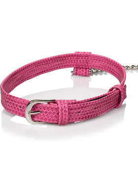 California Exotic: Tickle Me Pink, Collar with Leash