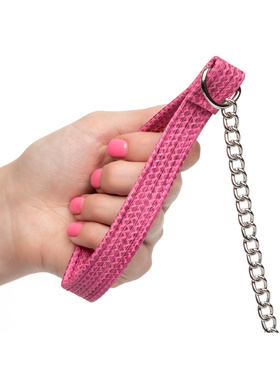 California Exotic: Tickle Me Pink, Collar with Leash