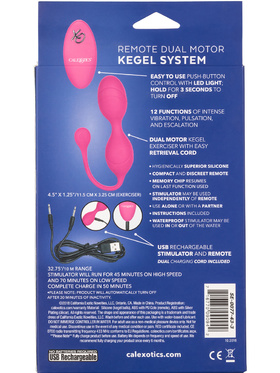 California Exotic: Remote Dual Motor Kegel System