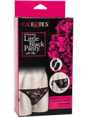 California Exotic: Little Black Panty with Ties, 10-Function