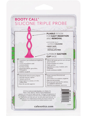 California Exotic: Booty Call, Silicone Triple Probe, rosa