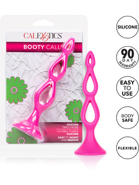 California Exotic: Booty Call, Silicone Triple Probe, rosa