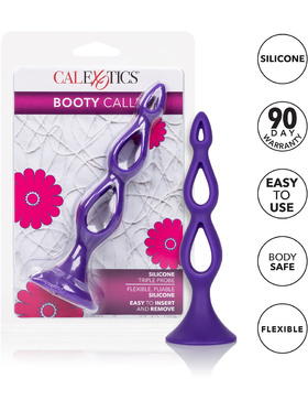 California Exotic: Booty Call, Silicone Triple Probe, lila