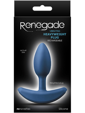 NSNovelties: Renegade, Vibrating Heavyweight Plug, small