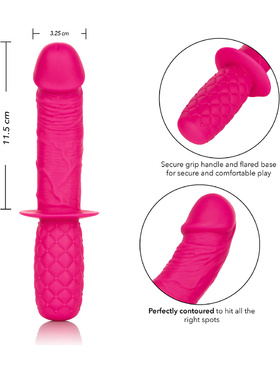 California Exotic: Silicone Grip Thruster, rosa