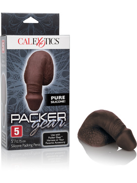 California Exotic: Silicone Packing Penis, 12.75 cm, svart hudfärg