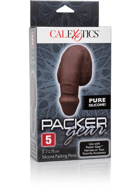 California Exotic: Silicone Packing Penis, 12.75 cm, svart hudfärg
