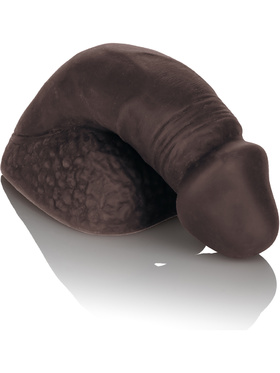 California Exotic: Silicone Packing Penis, 10.25 cm, svart hudfärg