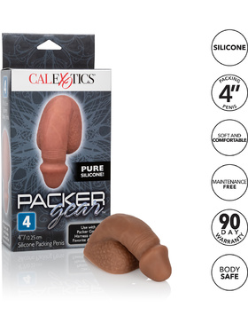 California Exotic: Silicone Packing Penis, 10.25 cm, brun hudfärg