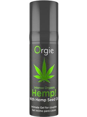 Orgie: Intense Orgasm Hemp, Intimate Gel for Couples