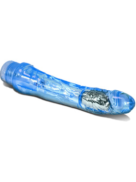 Naturally Yours: Mambo Vibe Dildovibrator, 24 cm, blå